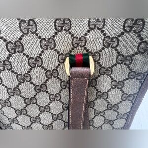 Gucci Sherry Line Brown Handbag
